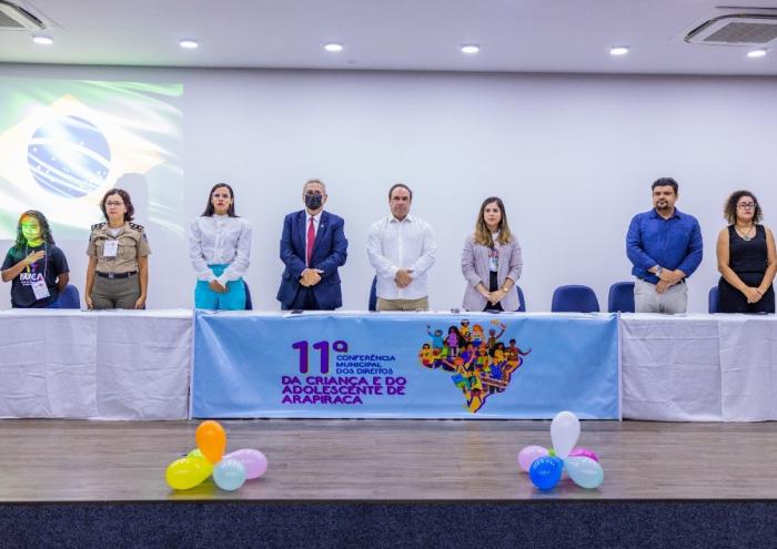 Prefeito Luciano abre a 11ª conferência municipal dos direitos da criança e do adolescente
