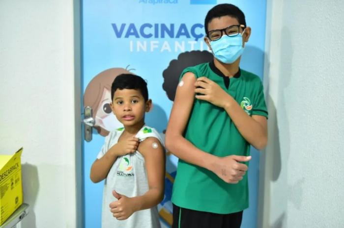 Arapiraca começa a vacinar crianças com doses de reforço contra Covid; saiba o que preciso