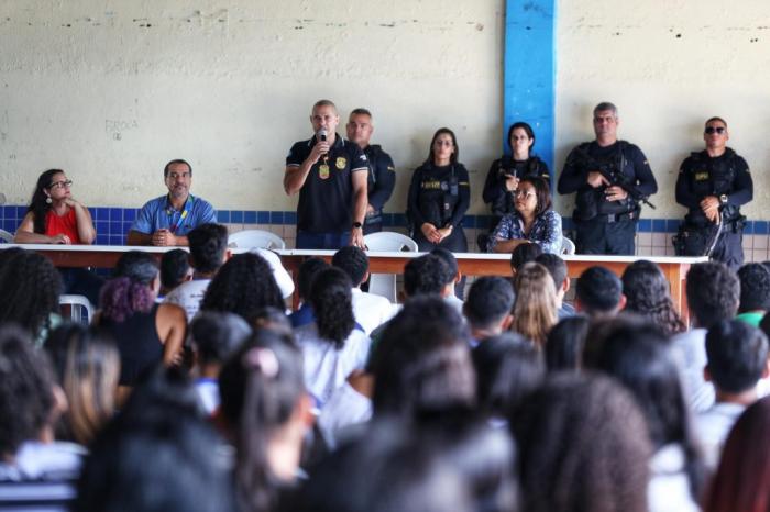 Polícia Civil inicia ciclo de palestras para orientar comunidade escolar sobre “ameaças”