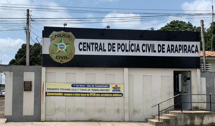 Homem é detido após confessar que agrediu esposa, em Arapiraca.